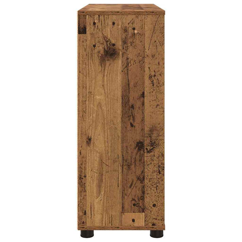vidaXL Storage Cabinet Old Wood 80 x 31 x 81 cm Engineered Wood