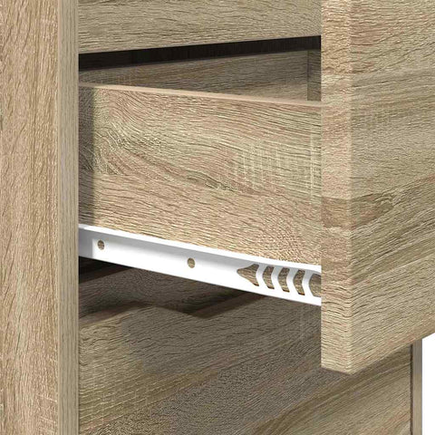 vidaXL Bedside Tables with Drawer 2 pcs Sonoma Oak 40 x 30 x 467 cm