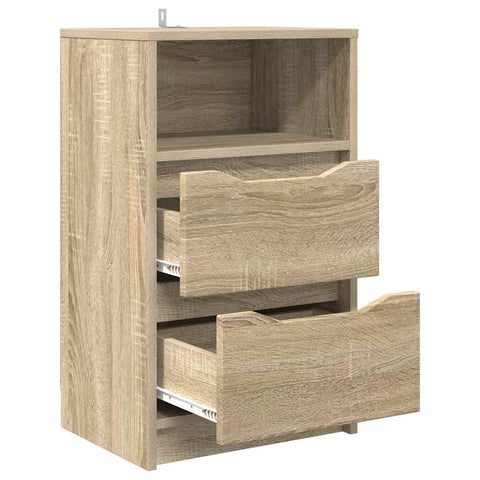 vidaXL Bedside Tables with Drawer 2 pcs Sonoma Oak 40 x 30 x 467 cm