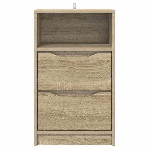 vidaXL Bedside Tables with Drawer 2 pcs Sonoma Oak 40 x 30 x 467 cm