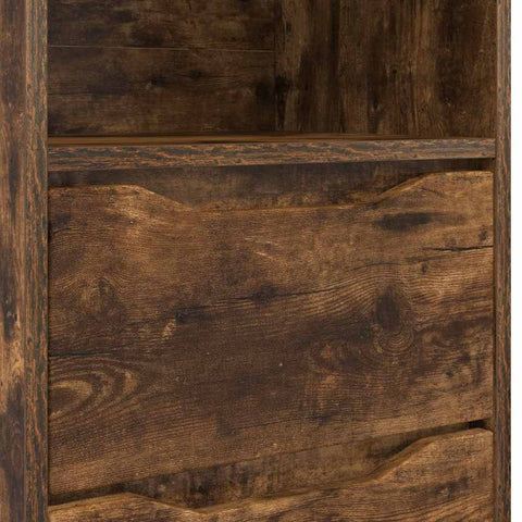 vidaXL Bedside Tables with Drawer 2 pcs Smoked Oak 40 x 30 x 467 cm