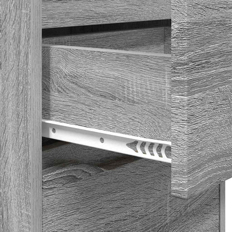 vidaXL Bedside Table Grey Sonoma 40 x 30 x 467 cm Engineered Wood