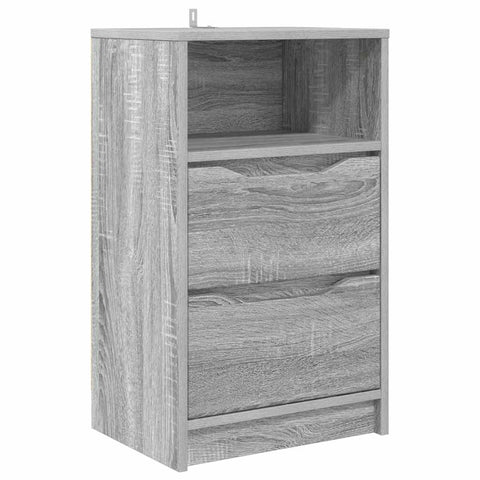 vidaXL Bedside Table Grey Sonoma 40 x 30 x 467 cm Engineered Wood