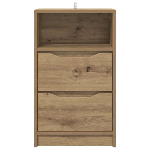 vidaXL Bedside Table Artisan Oak 40 x 30 x 467 cm Engineered Wood