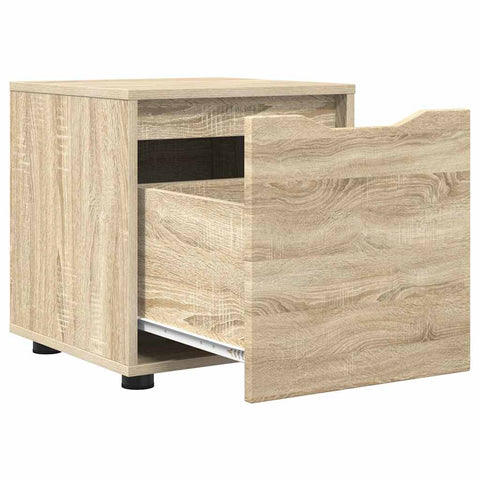 vidaXL Bathroom Cabinet Sonoma Oak 40.5 x 40 x 44 cm Engineered Wood