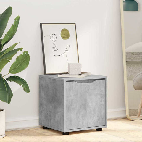 vidaXL Bathroom Cabinet Concrete Grey 40.5 x 40 x 44 cm