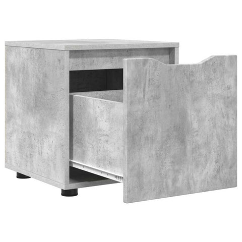 vidaXL Bathroom Cabinet Concrete Grey 40.5 x 40 x 44 cm