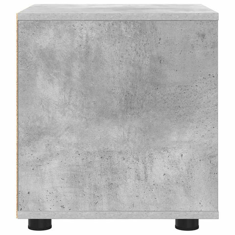 vidaXL Bathroom Cabinet Concrete Grey 40.5 x 40 x 44 cm