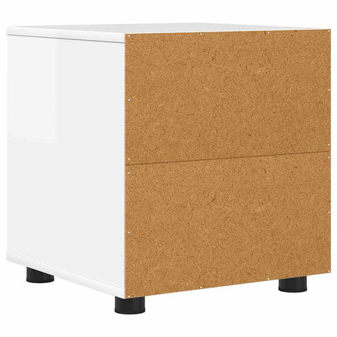 vidaXL Bathroom Cabinet High Gloss White 40.5 x 40 x 44 cm