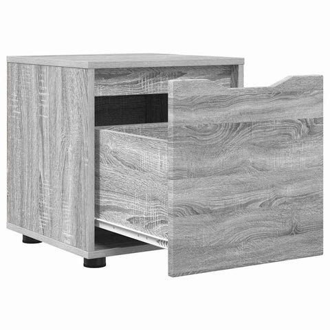 vidaXL Bathroom Cabinet Grey Sonoma 40.5 x 40 x 44 cm Engineered Wood