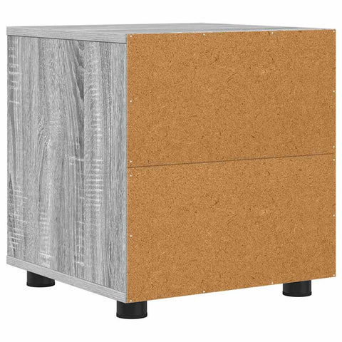 vidaXL Bathroom Cabinet Grey Sonoma 40.5 x 40 x 44 cm Engineered Wood