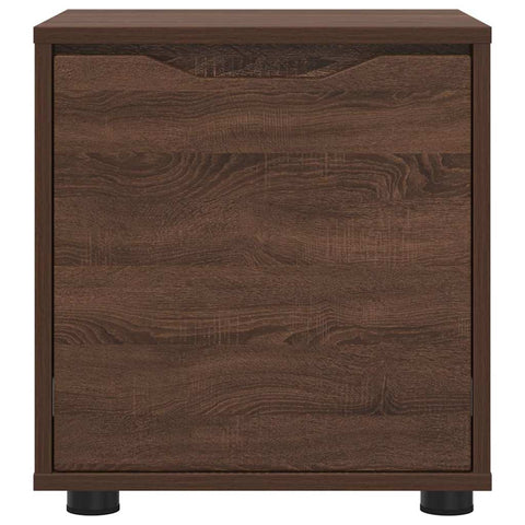 vidaXL Bathroom Cabinet Brown Oak 40.5 x 40 x 44 cm Engineered Wood