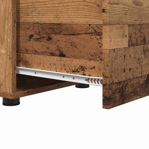 vidaXL Bathroom Cabinet Old Wood 40.5 x 40 x 44 cm Engineered Wood