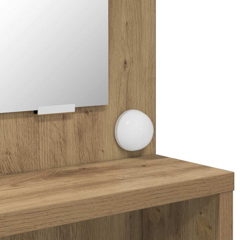 vidaXL Bedroom Dressing Tables Artisan Oak 80 x 39.6 x 135 cm