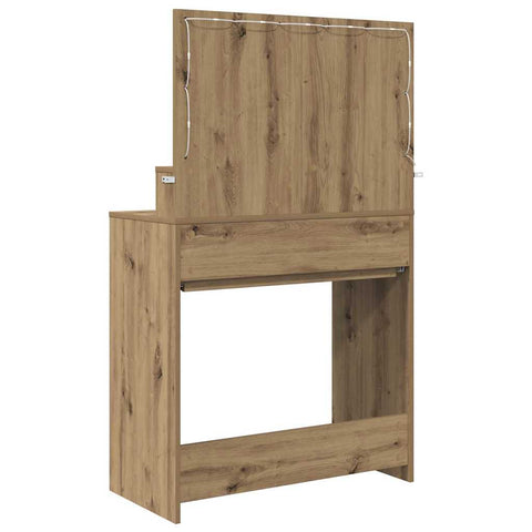 vidaXL Bedroom Dressing Tables Artisan Oak 80 x 39.6 x 135 cm