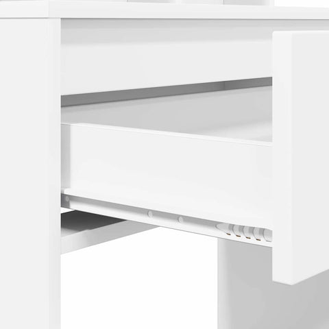 vidaXL Bedroom Dressing Tables with Drawer White 80 x 39.6 x 135 cm