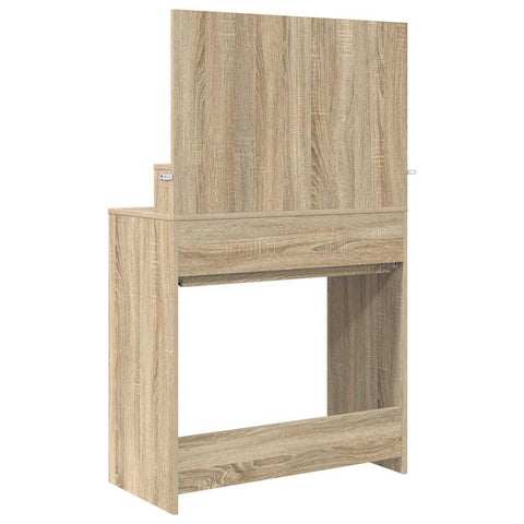 vidaXL Bedroom Dressing Tables Sonoma Oak 80 x 39.6 x 135 cm
