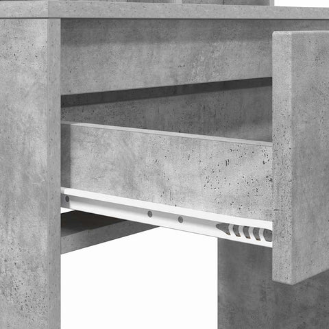 vidaXL Bedroom Dressing Tables Concrete Grey 80 x 39.6 x 135 cm