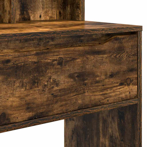 vidaXL Bedroom Dressing Tables Smoked Oak 80 x 39.6 x 135 cm