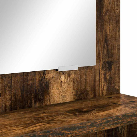 vidaXL Bedroom Dressing Tables Smoked Oak 80 x 39.6 x 135 cm