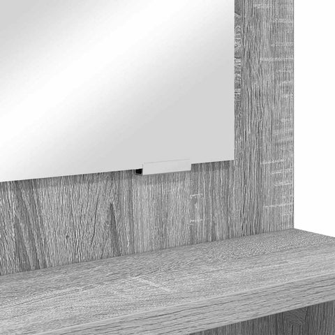 vidaXL Bedroom Dressing Tables Grey Sonoma 80 x 39.6 x 135 cm