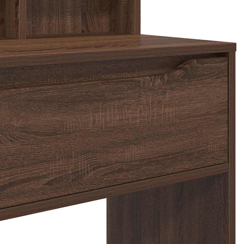 vidaXL Bedroom Dressing Tables Brown Oak 80 x 39.6 x 135 cm