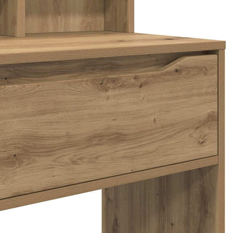 vidaXL Bedroom Dressing Tables Artisan Oak 80 x 39.6 x 135 cm