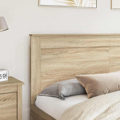 vidaXL Headboard with Headboard Sonoma Oak 200 cm Engineered Wood