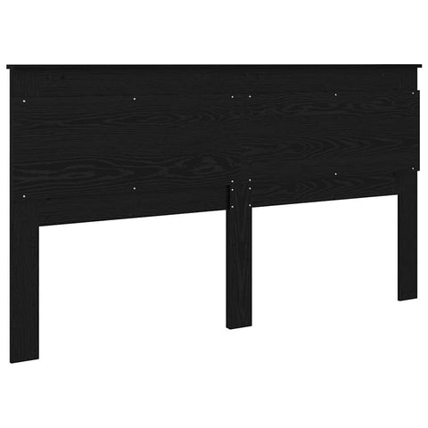 vidaXL Headboard with Headboard Black Oak 180 cm Engineered Wood