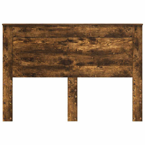 vidaXL Headboard with Headboard Smoked Oak 160 cm Engineered Wood