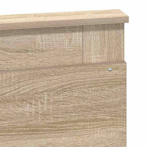 vidaXL Headboard with Headboard Sonoma Oak 135 cm Engineered Wood