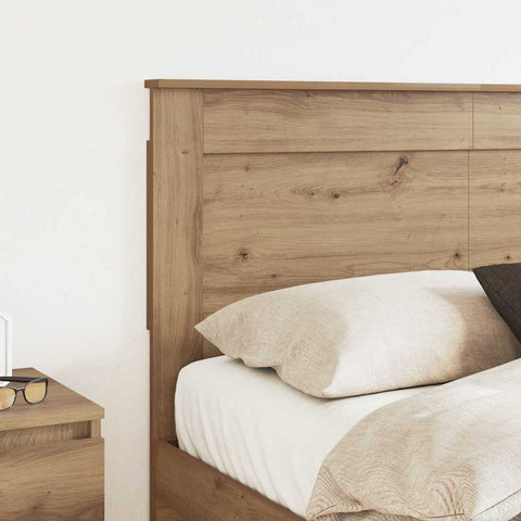 vidaXL Headboard with Headboard Artisan Oak 135 cm Engineered Wood