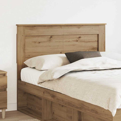 vidaXL Headboard with Headboard Artisan Oak 135 cm Engineered Wood