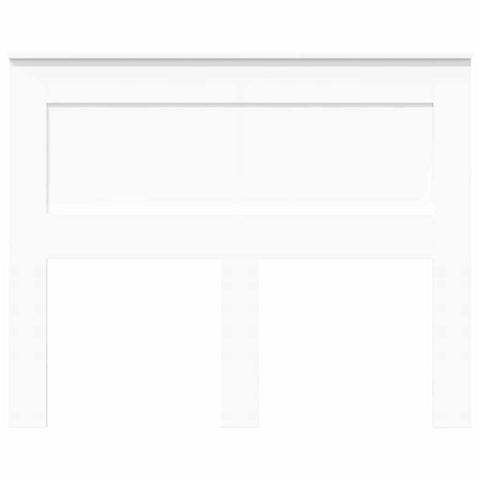 vidaXL Headboard with Headboard White 120 cm Engineered Wood