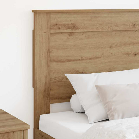 vidaXL Headboard with Headboard Artisan Oak 90 cm Engineered Wood