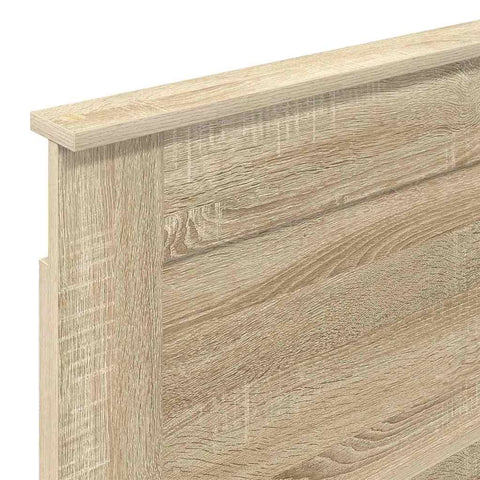 vidaXL Headboard with Headboard Sonoma Oak 80 cm Engineered Wood