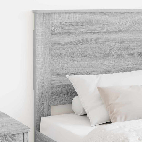 vidaXL Headboard with Headboard Grey Sonoma 80 cm Engineered Wood