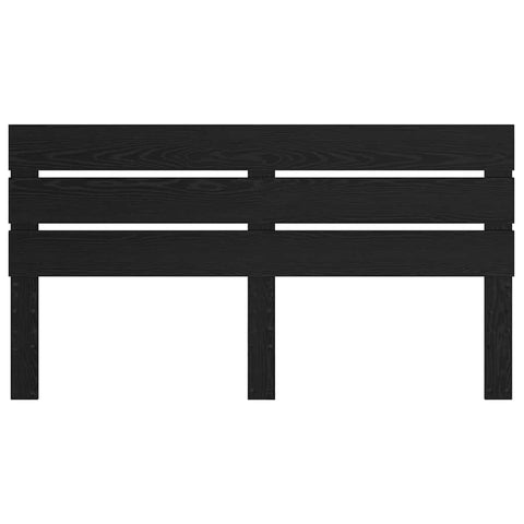 vidaXL Headboard with Headboard Black Oak 180 cm Engineered Wood