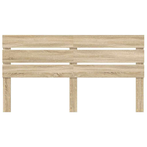 vidaXL Headboard with Headboard Sonoma Oak 180 cm Engineered Wood