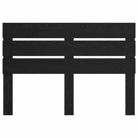 vidaXL Headboard with Headboard Black Oak 150 cm Engineered Wood