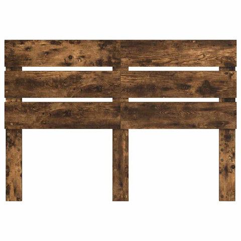 vidaXL Headboard with Headboard Smoked Oak 150 cm Engineered Wood