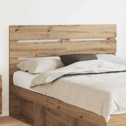 vidaXL Headboard with Headboard Artisan Oak 150 cm Engineered Wood