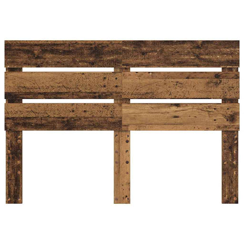 vidaXL Headboard with Headboard Old Wood 140 cm Engineered Wood