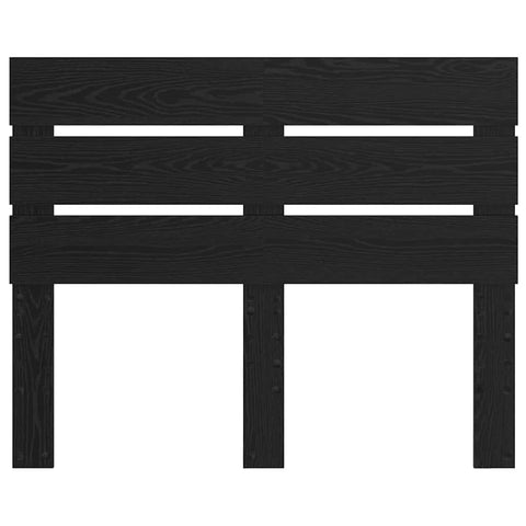vidaXL Headboard with Headboard Black Oak 135 cm Engineered Wood