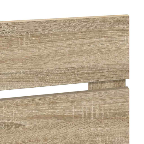 vidaXL Headboard with Headboard Sonoma Oak 135 cm Engineered Wood