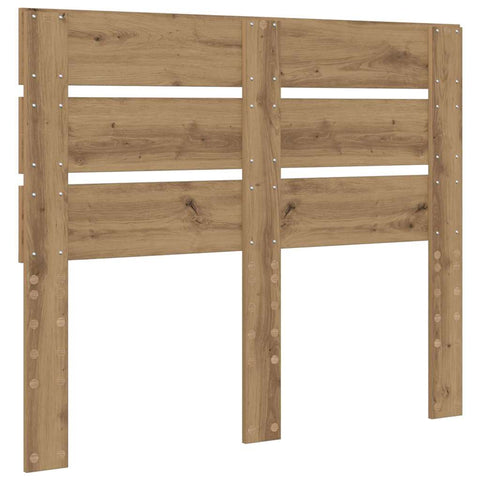vidaXL Headboard with Headboard Artisan Oak 135 cm Engineered Wood