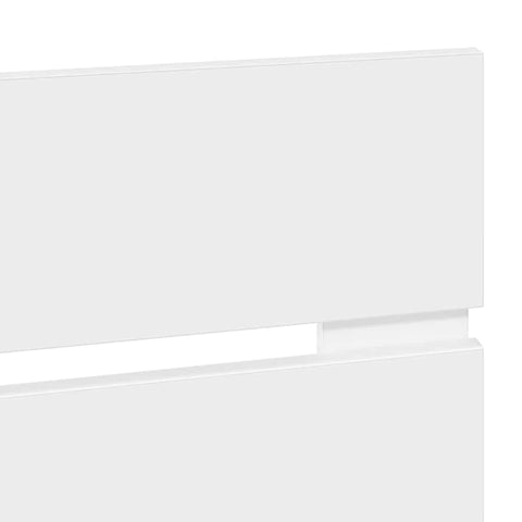 vidaXL Headboard with Headboard White 80 cm Engineered Wood