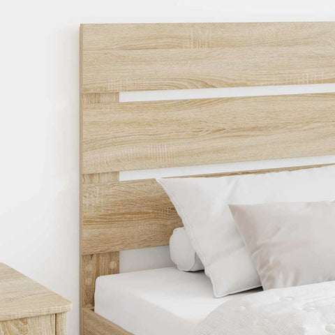 vidaXL Headboard with Headboard Sonoma Oak 75 cm Engineered Wood