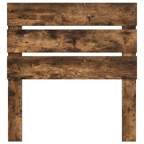 vidaXL Headboard with Headboard Smoked Oak 75 cm Engineered Wood