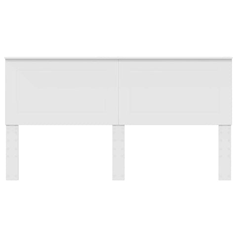 vidaXL Headboard with Headboard White 200 cm Engineered Wood